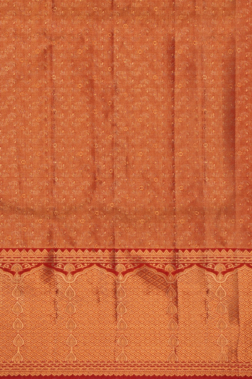 Image of Rangkat Kanchipattu Tissue Brocade Saree